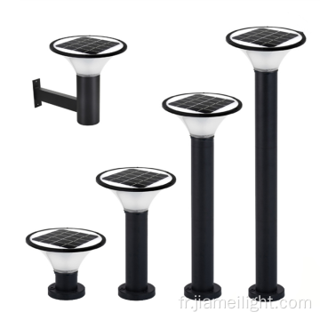 Télécommande 5W7W12W15W Lampe à pelouse de jardin solaire